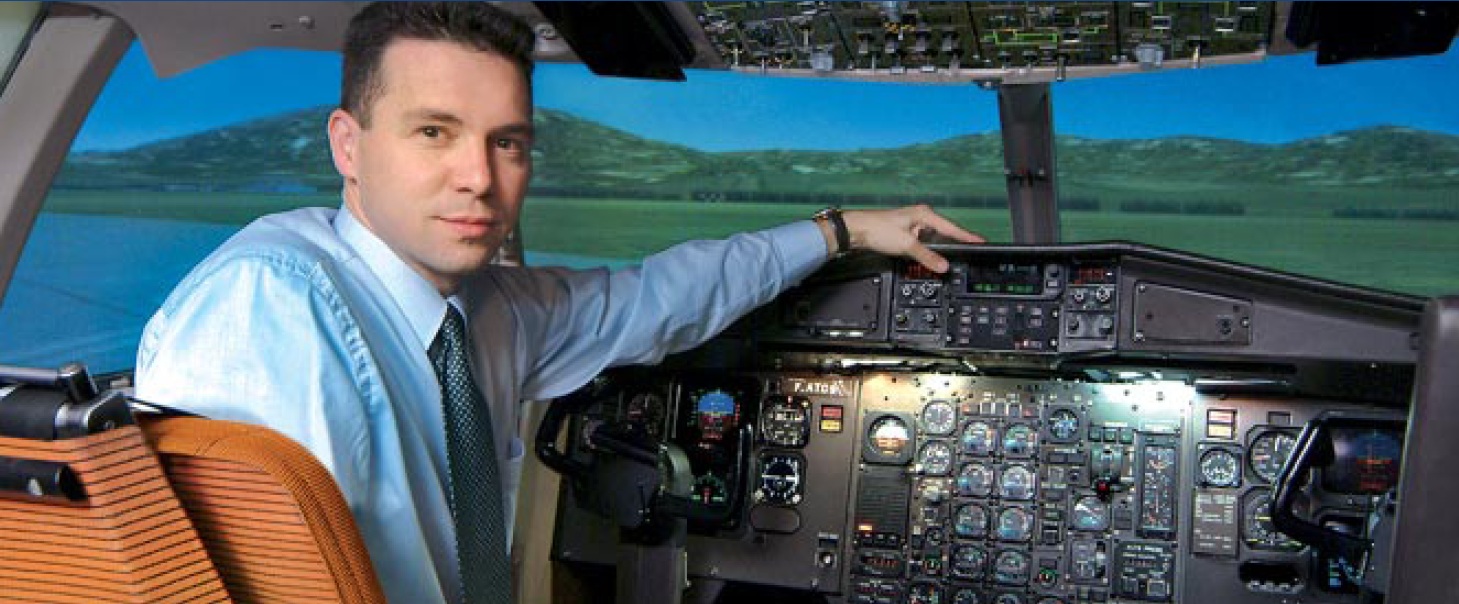 Experienta pe un simulator de zbor